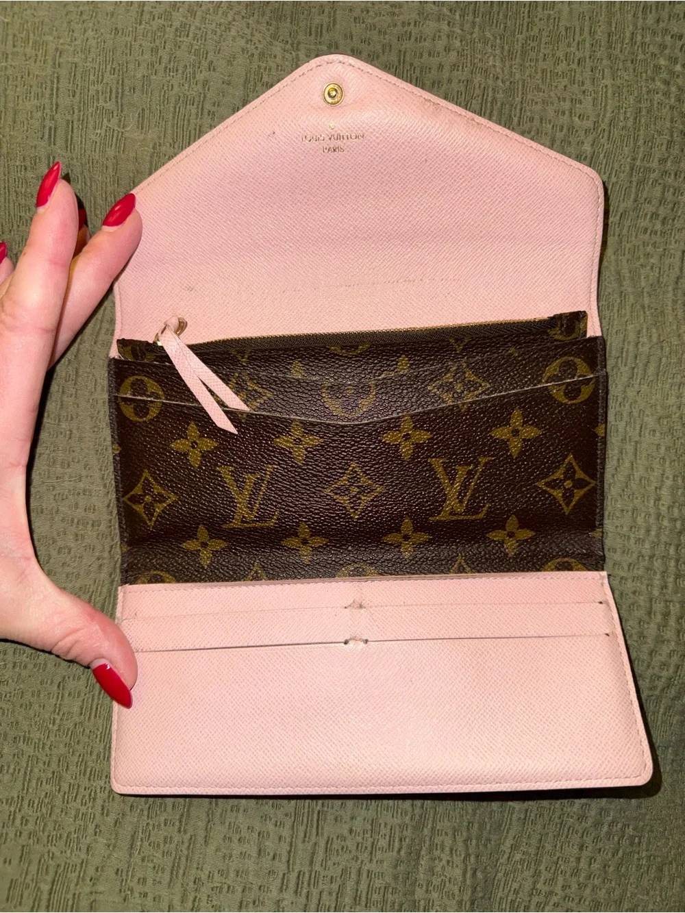 Louis Vuitton Josephine Monogram Envelope Wallet
